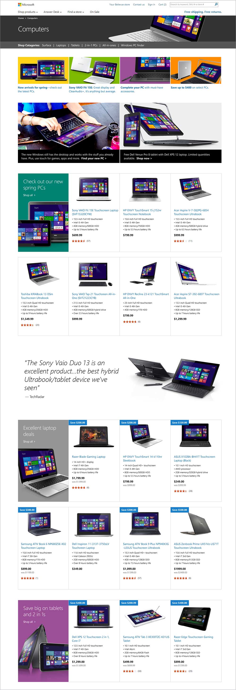 Product Page