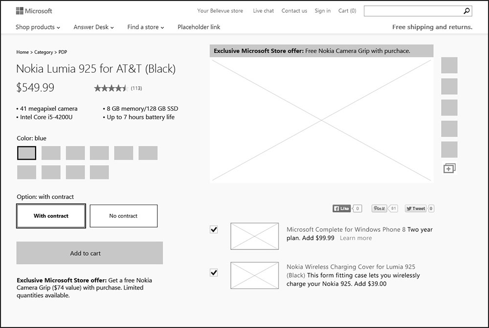 Product Page